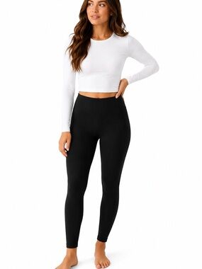 Urban Diction Black High-Waist Leggings - Women's Slim Fit NEW